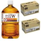 【2ケース】 からだすこやか茶W＋ 1050mlPET×12本×2箱 24本 コカ・コーラ 同梱不可 【D】【サイズ単品】(送料無料 ）（九州・沖縄・離島除く) 3980円以上送料無料 対象外商品|ソ