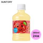 サントリー なっちゃん りんご 280ml ペットボトル 24本 1ケース PET suntory (送料無料) （サントリー以外の商品と同梱不可）|ソフトドリンク・清涼飲料|日用品