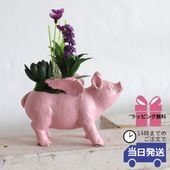 置物 エンジェルピッグ ピンクのブタ 高さ18cm｜おしゃれなインテリアの輸入雑貨イエ【公式通販】