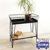 花台 2段 スリムスタンド 天板高さ101cm｜おしゃれなインテリアの輸入雑貨イエ【公式通販】