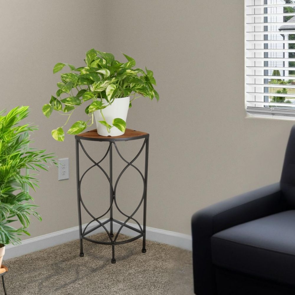 花台 コーナーフラワースタンド 高さ56cm｜おしゃれなインテリアの輸入