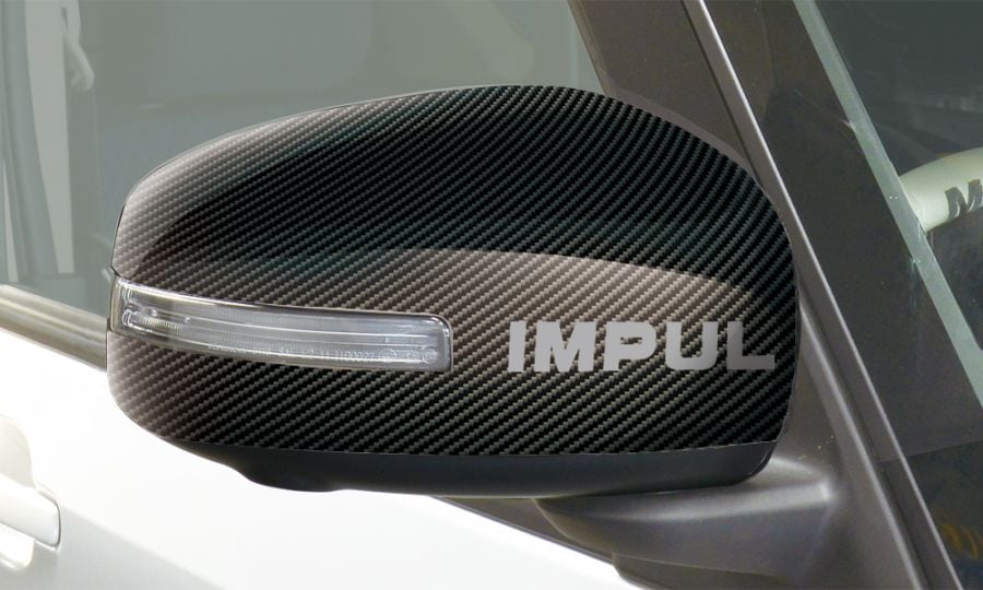 IMPUL ROOXルークス　カーボンミラーカバー