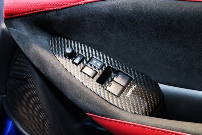 RZ34　フェアレディZ　カーボンスイッチパネルカバー