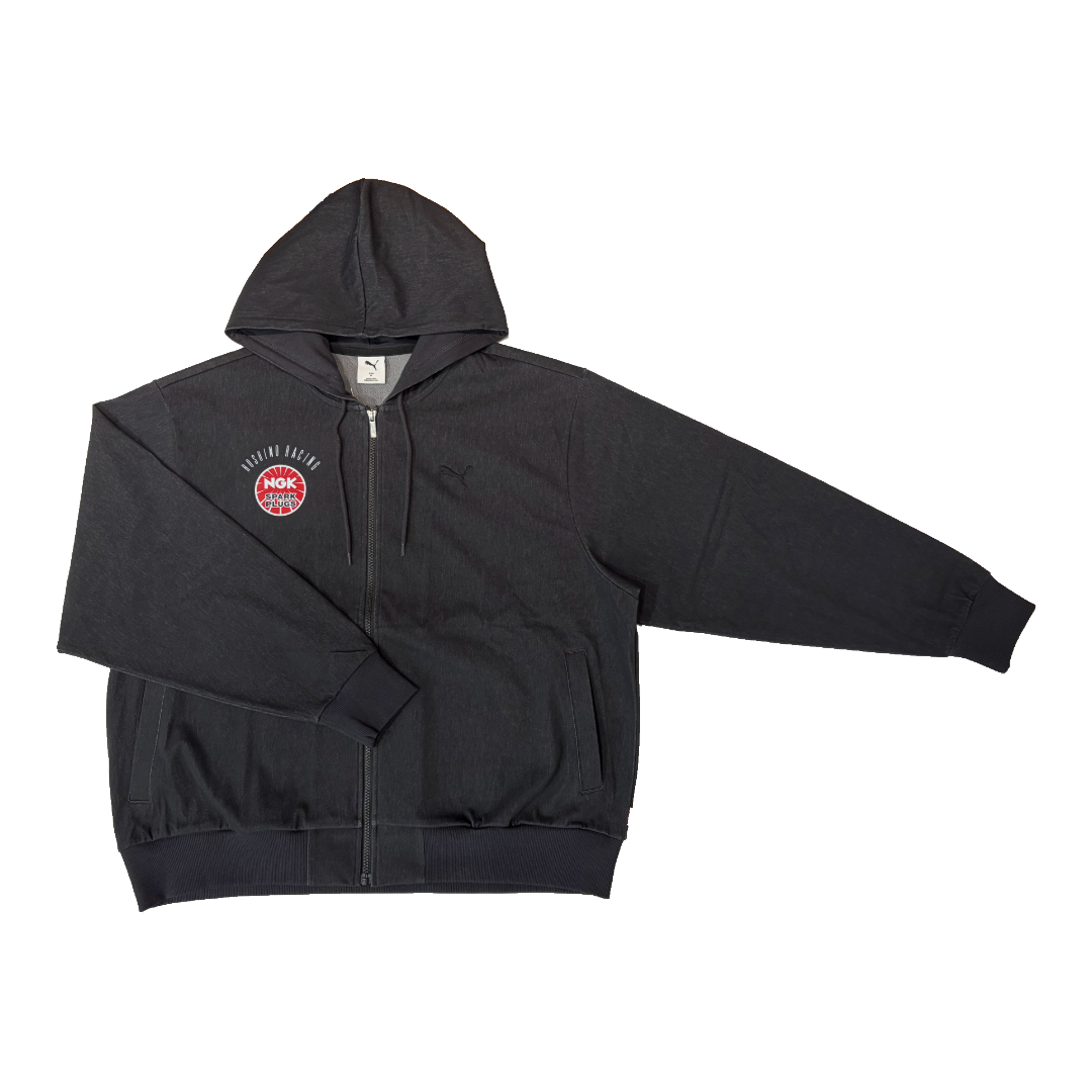 2026 IMPUL×PUMA NGKコラボ デニムライクフーディ/黒