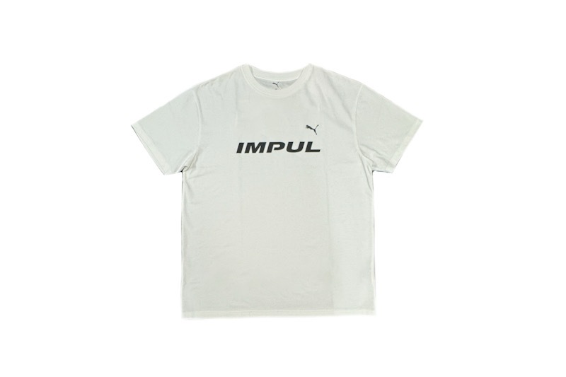 2025 IMPUL×PUMA バックプリントＴシャツ/white