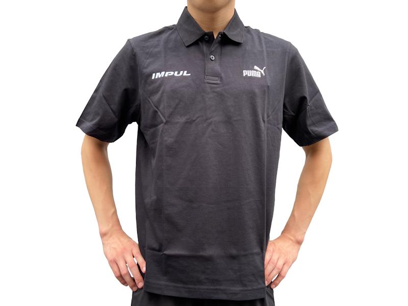 2025  IMPUL×PUMAジャージーポロシャツ(Black)