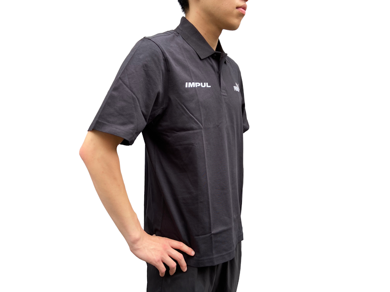 2025  IMPUL×PUMAジャージーポロシャツ(Black)