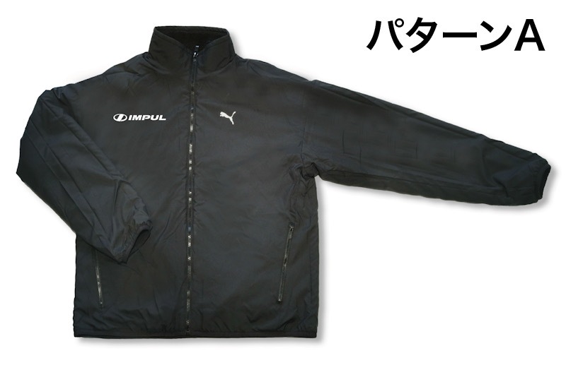 2025 IMPUL×PUMA リバーシブルシェルパー　BLACK