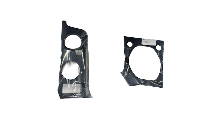 RZ34フェアレディZ カーボンセンターコンソールパネル 2点セット MT用