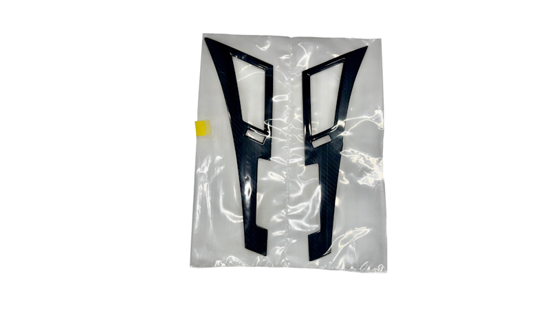 V37 スカイライン カーボンセンターコンソールパネル3点セット