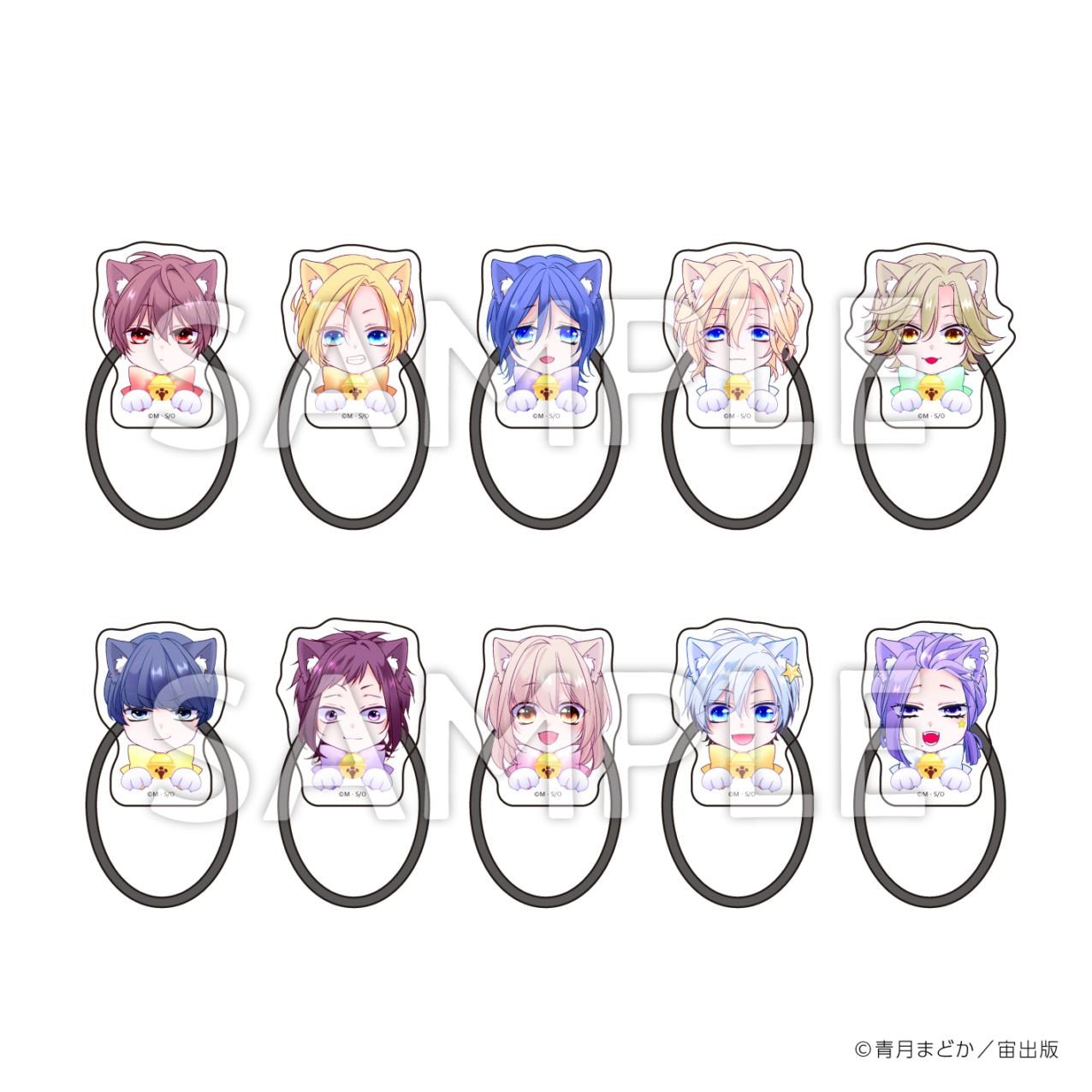 【お届け予定：2026年2月末頃】『熱愛プリンス』トレーディングおかおヘアゴム