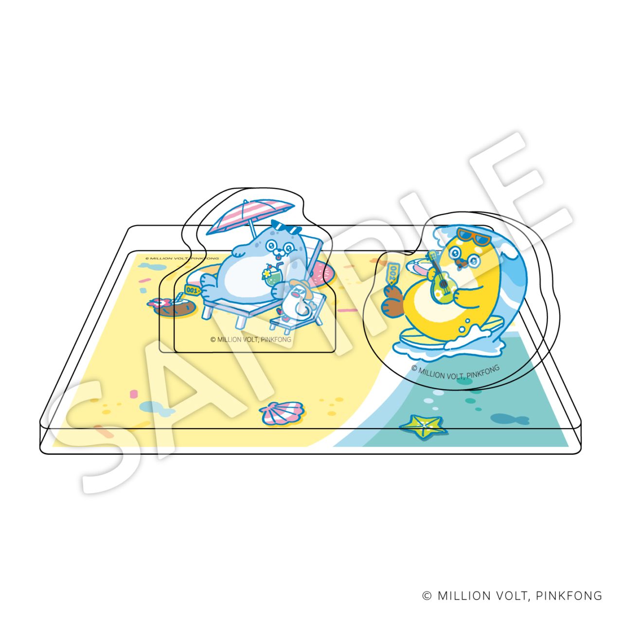 『SEALOOK』アクリルブロックセットA【2026年10月末ころ発送予定】