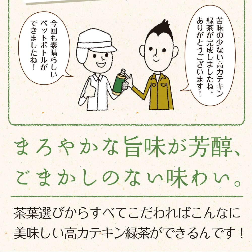 【機能性表示食品】 茶匠庵 緑茶ペットボトル 500ml×24本