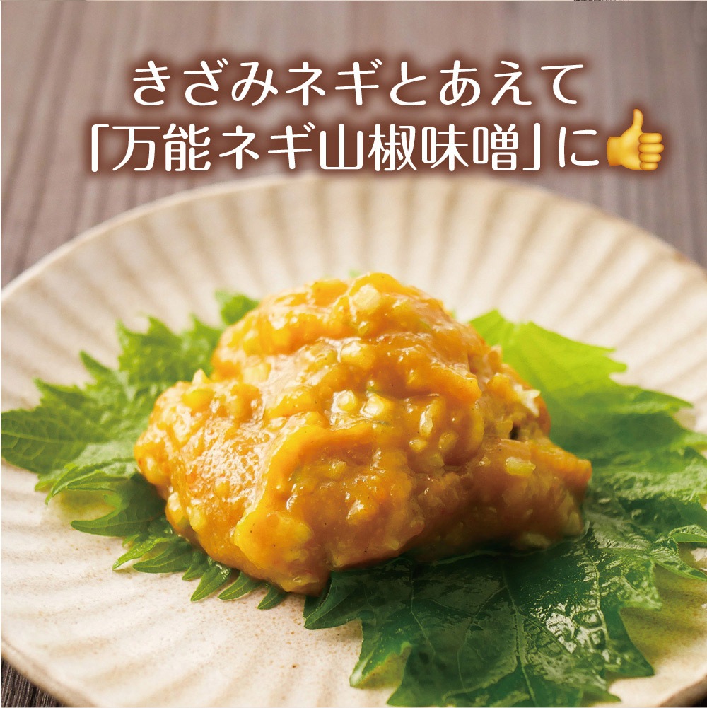 【3個セット】おかず山椒味噌 120g メール便