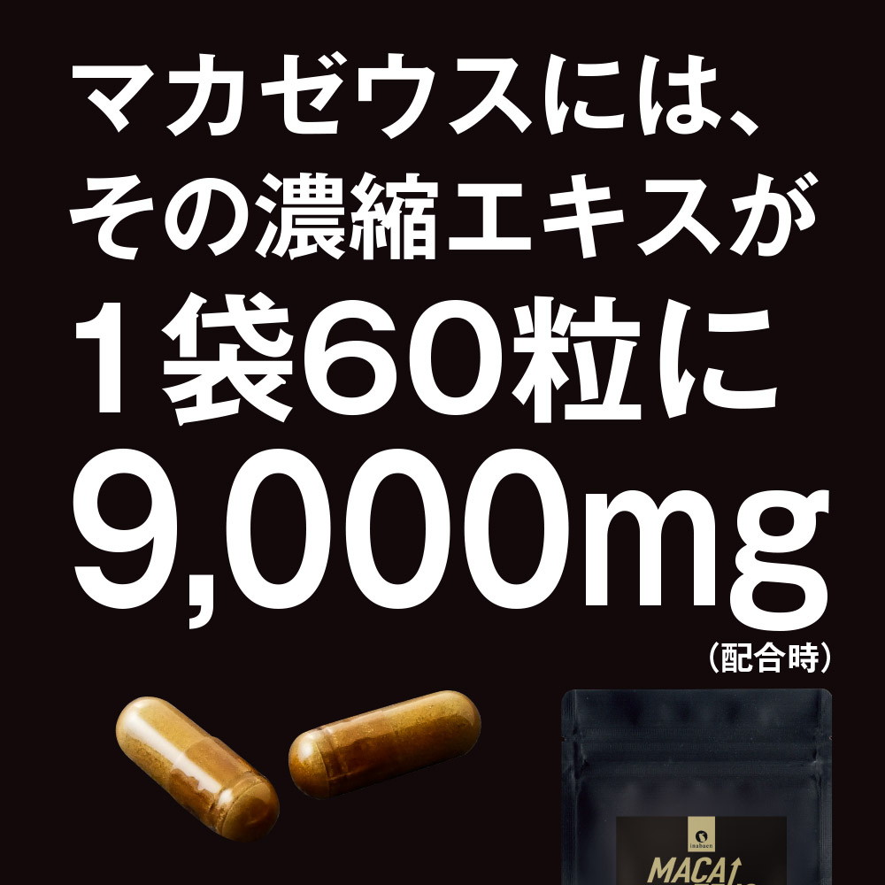 マカゼウス 60粒 約一か月分 メール便