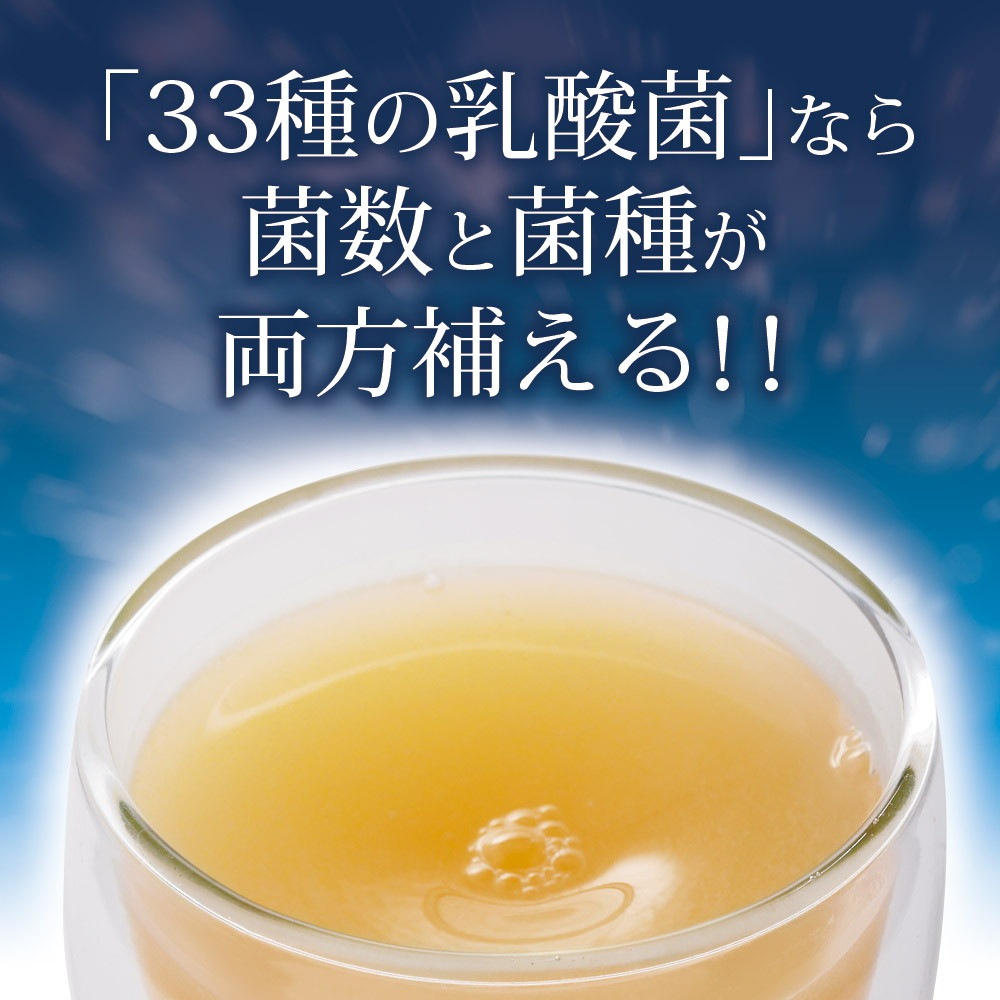 33種の乳酸菌 30包入り メール便