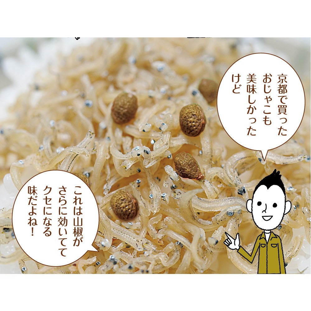 【5個セット】瀬戸内ちりめん山椒 35g メール便