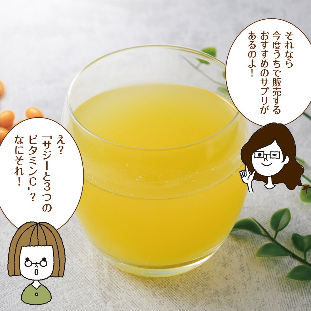 サジーと3つのビタミンC 30包入り メール便