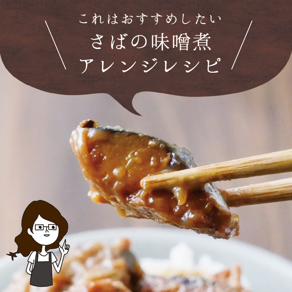 【4個セット】さば味噌煮 80g メール便