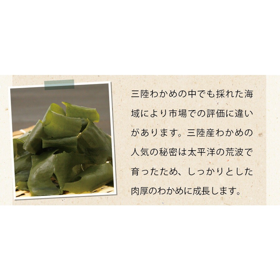 【2個セット】三陸外洋大谷産 カットわかめ 40g メール便