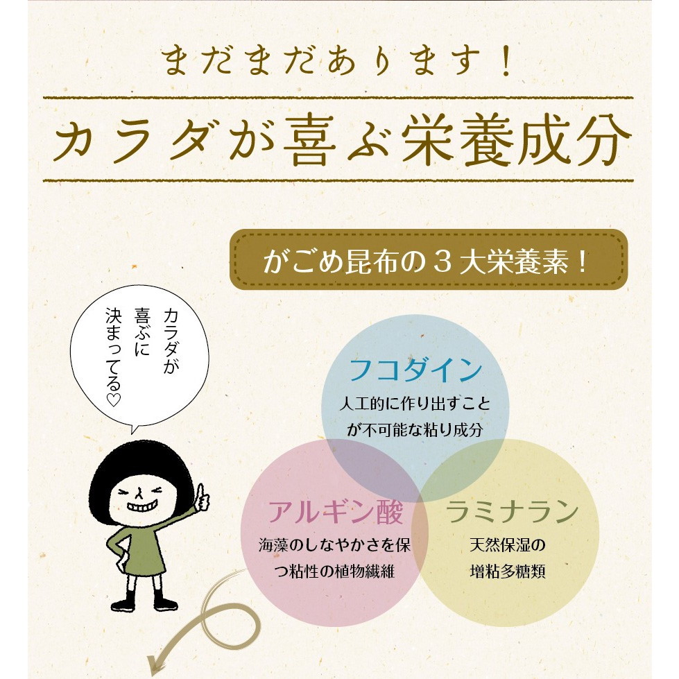 北海道道南産 がごめ昆布 85g メール便