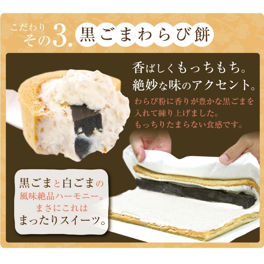 パティスリー茶匠庵 大人のロールケーキ 3種セット