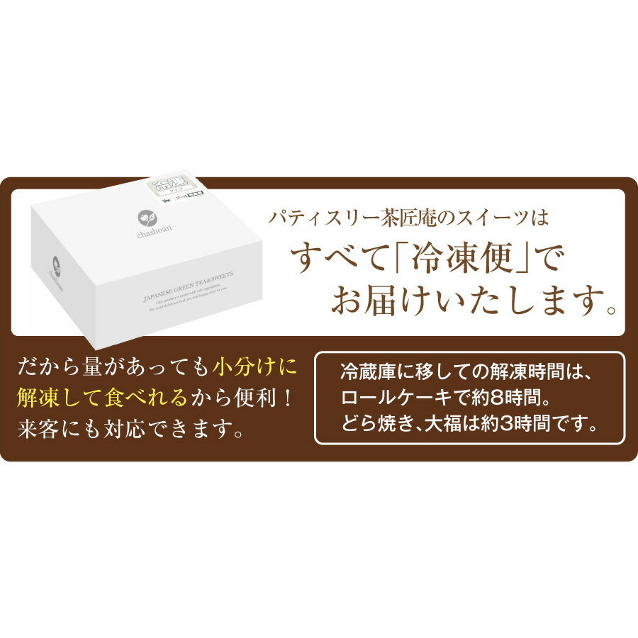 パティスリー茶匠庵 プレミアム抹茶ロールケーキ