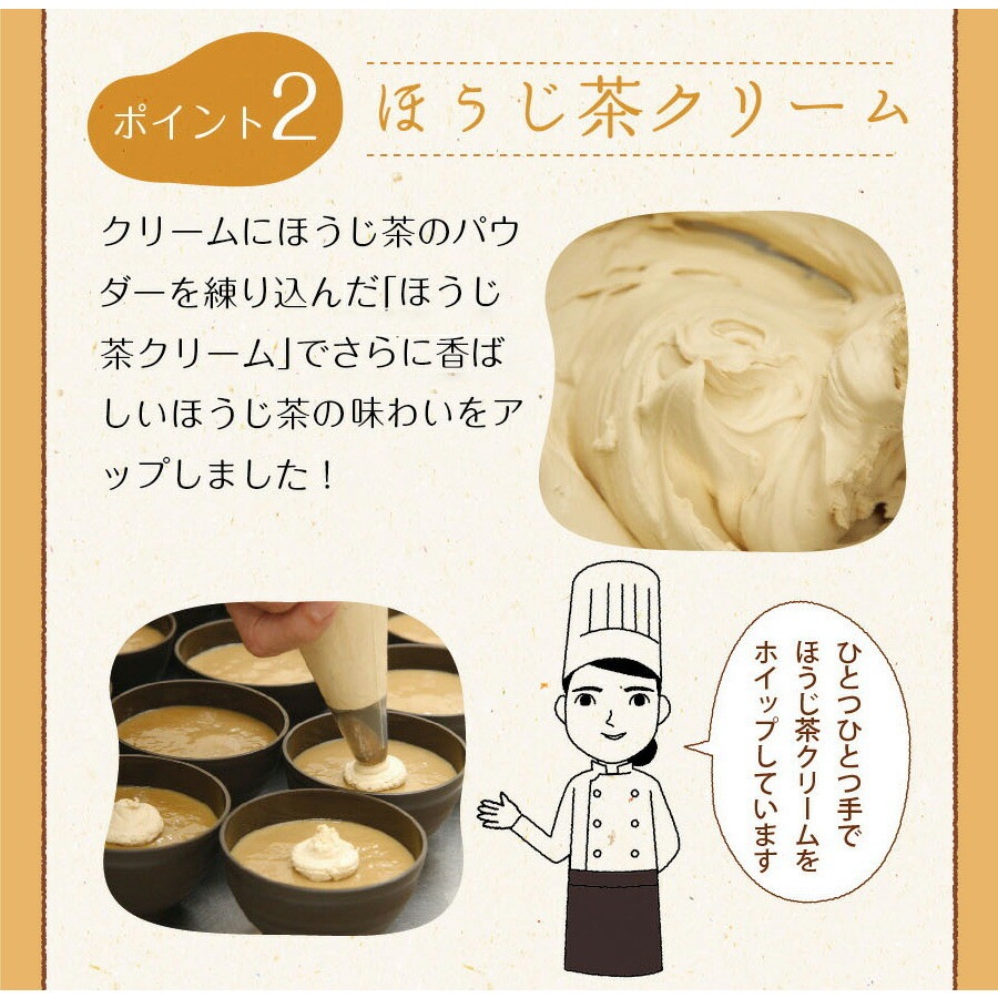 パティスリー茶匠庵 抹茶＆ほうじ茶プリンセット