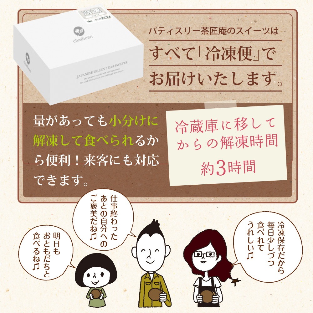 パティスリー茶匠庵 生クリームどら焼き6種セット