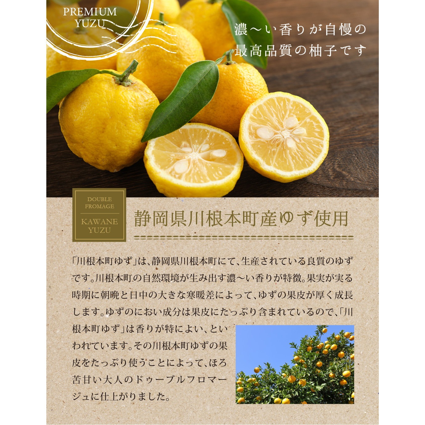 shirousagi ドゥーブルフロマージュ 2個セット あまおう苺・川根柚子・京抹茶から選べる