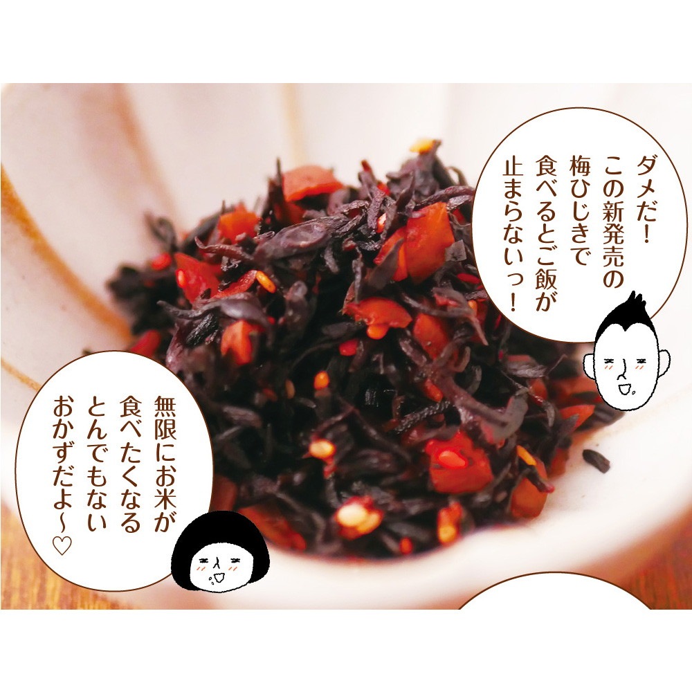 【単品】国産梅ひじきふりかけ 70g メール便