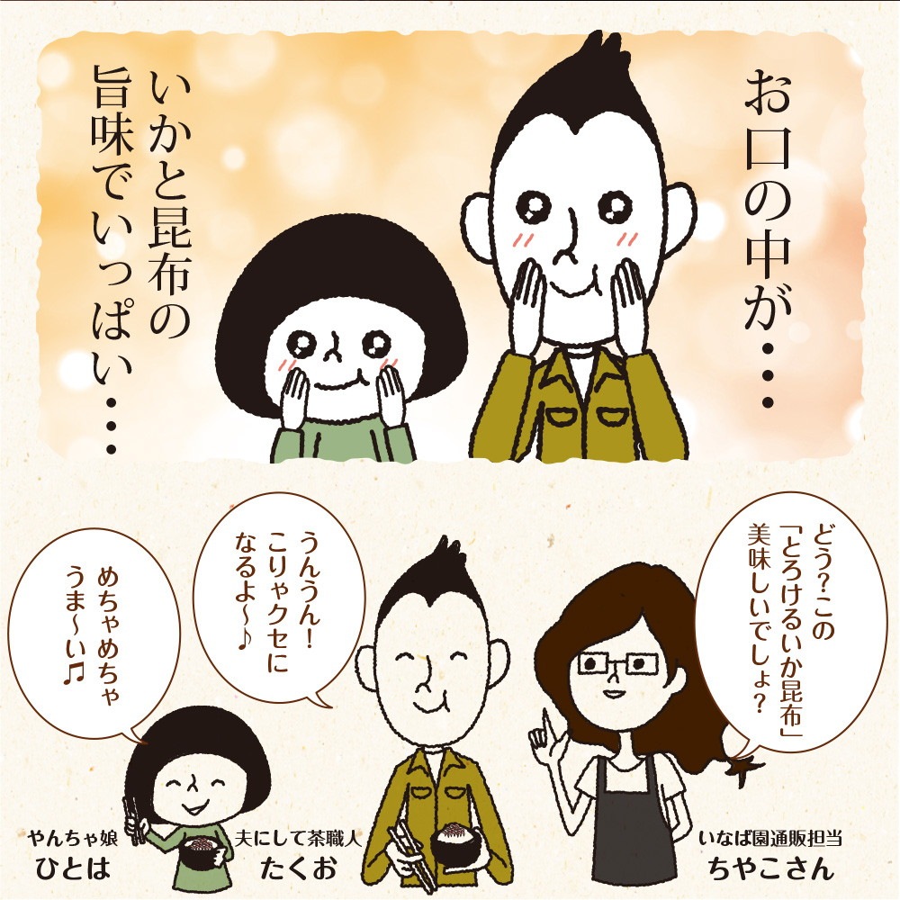 【単品】とろけるいか昆布ふりかけ 50g メール便