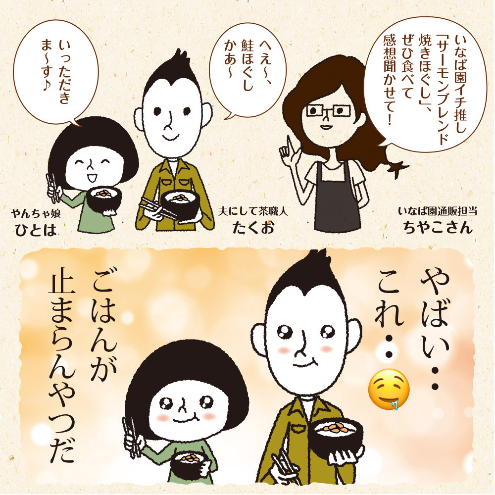 【2個セット】サーモンブレンド焼きほぐし 70g 北海道産秋鮭使用 メール便