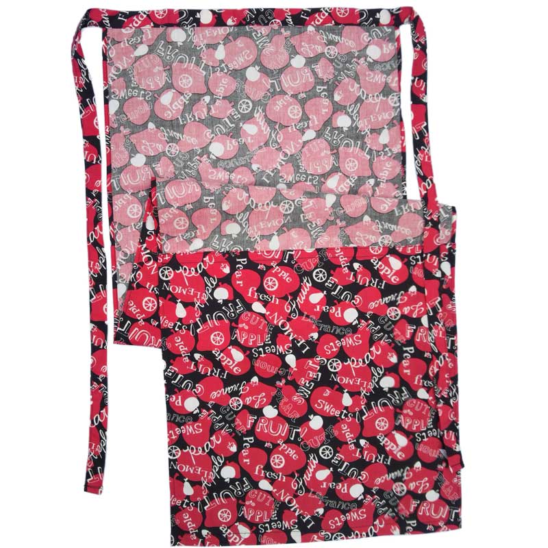 越中ふんどし プリント柄褌 フルーツ柄【赤色】日本製 綿100% | 越中