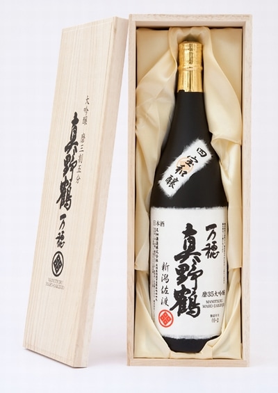 大吟醸　錦の真野鶴　大吟醸雫酒 1800ml 皇室献上酒】真野鶴 大吟醸雫酒 錦の真野鶴 1800ml | 新潟県佐渡