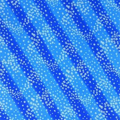 [受注生産品] MU1-D01(京ちりめん風呂敷 金彩 紗綾形(さやがた)にぼかしと大小の花)