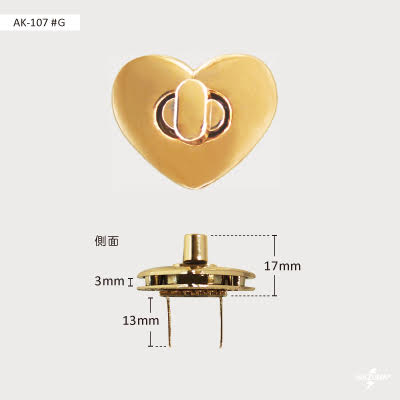 AK-107 ひねり金具 (約26×31mm） | イナズマ公式通販/INAZUMA