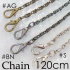 BK-120(がま口バッグ用ナスカン付チェーン)