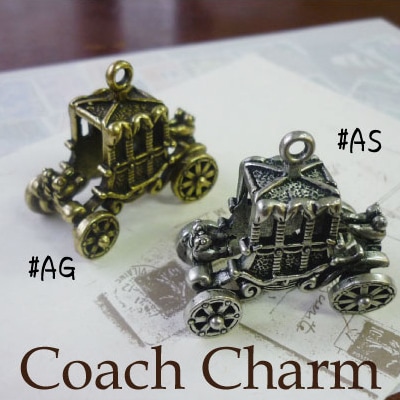 【数量限定復活】NS-MM-107(馬車チャーム1ヶ入)