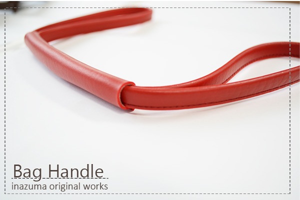 YAS-4102 合成皮革手さげタイプ持ち手|細身 握りやすいグリップ付き|全長40cm