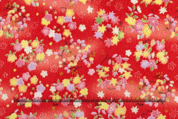 小花飛び柄　蒸栗色　　ちりめん　小紋 小花飛び柄 蒸栗色 ちりめん 小紋 楽天市場】小紋 飛び柄（種類（着物