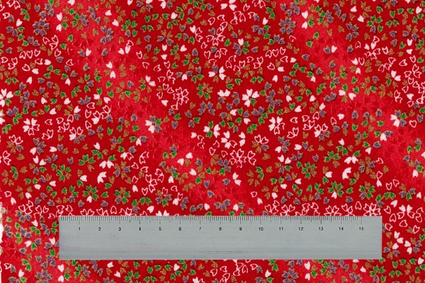 AT-14-1G~12G 桜吹雪 反物 京ちりめん 金彩