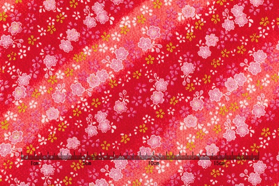 K-5101G~5108G さくらとつぼみ 反物 京ちりめん 金彩
