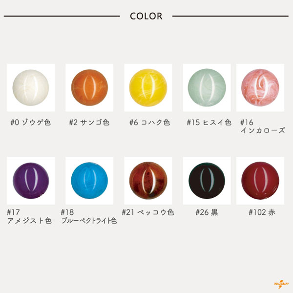 【あnまnま 様　オーダー分】　片面加工10枚 AK-69-18 玉付マグネット｜ボタン 外径18mm｜1色1ヶ入 | イナズマ公式