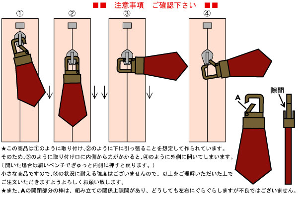 FK-1A～5A、FK-1S～5S(本革ファスナー飾り1ヶ入) | イナズマ公式通販