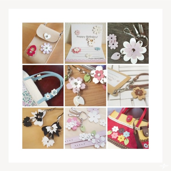 YS-16(レザーモチーフマーガレット1色5枚) | イナズマ公式通販