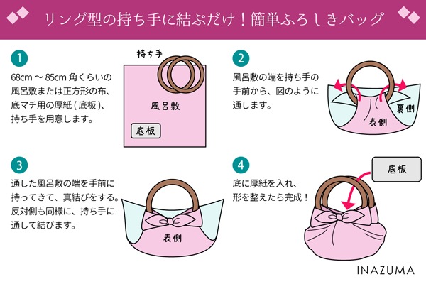 M-18-401(京ちりめん風呂敷 金彩 ふんわりやさしいぼかしと桜色のさくら)★お取り寄せ品