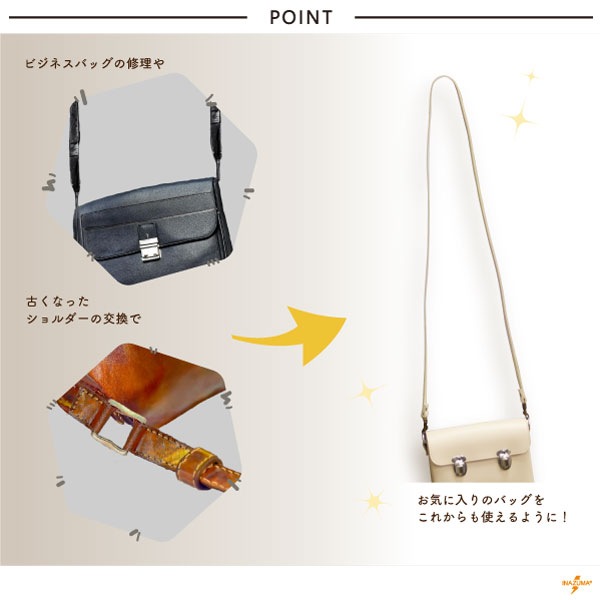 YAS-1011/YAS-1012/YAS-1013(合成皮革ショルダー持ち手 3サイズ)