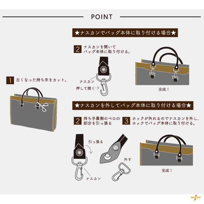 BM-5505S(本革ショルダータイプ持ち手) | イナズマ公式通販/INAZUMA