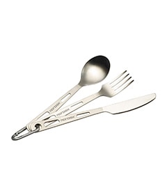 Titanium Cutlery(3 Pcs)［119021］
